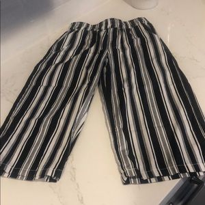 Kids striped boho pants